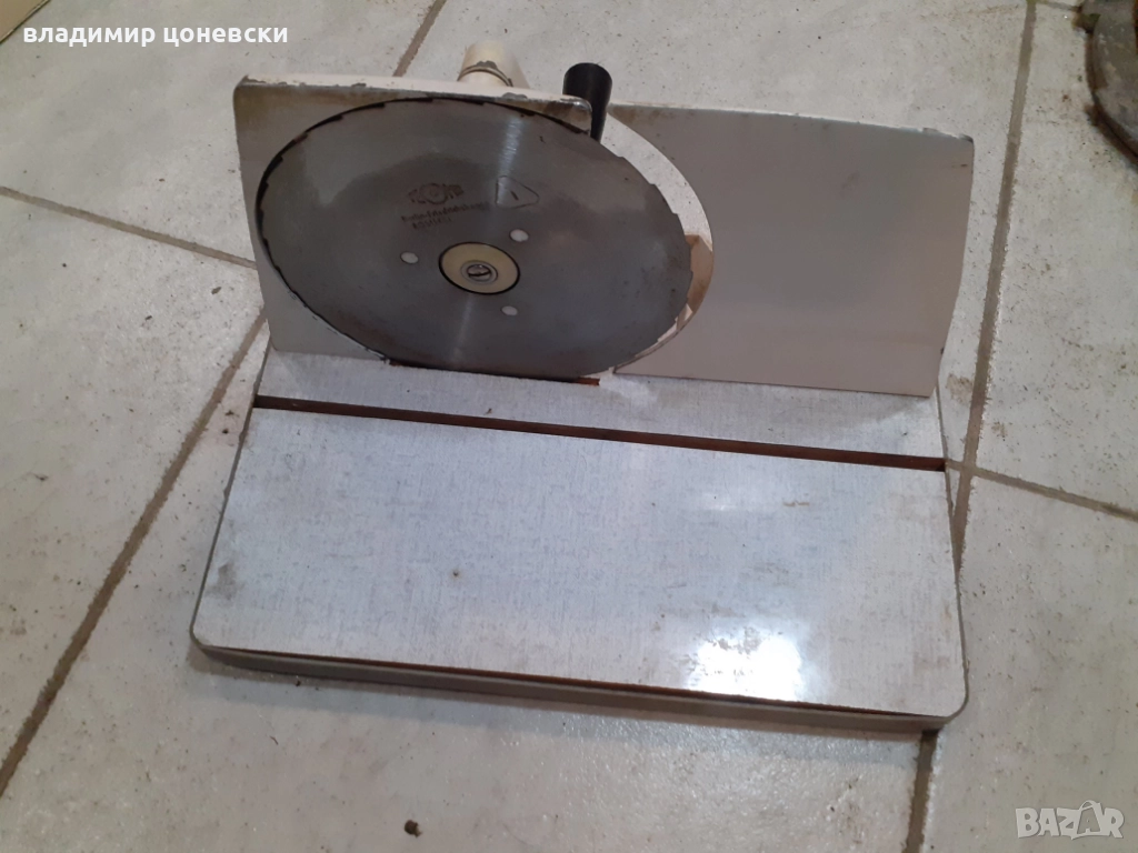 Инструмент,циркуляр ца рязане на кашкавал ,салам,шунка и др., снимка 1