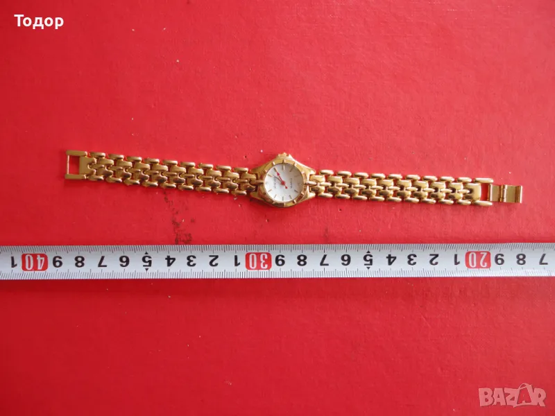 Страхотен позлатен часовник Geneves , снимка 1