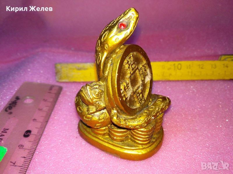 КИТАЙСКА ФЪН ШУЙ ПОЛИРЕЗИНОВА ДЕКОРАТИВНА ФИГУРКА 26566, снимка 1