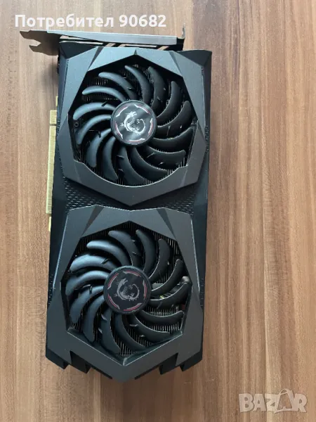 Видеокарта GPU Nvidia MSI GTX 1660TI, снимка 1