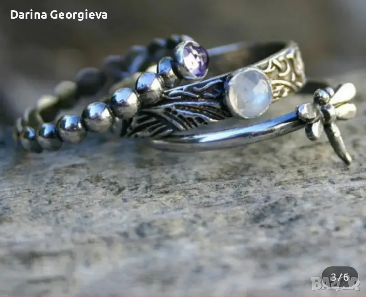 Ефектен Пръстен 3 в 1 с водно конче, снимка 1