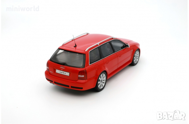 Audi RS4 B5 Avant Kombi 2000 - мащаб 1:18 на Ottomobile моделът е нов в кутия, снимка 7 - Колекции - 44508850