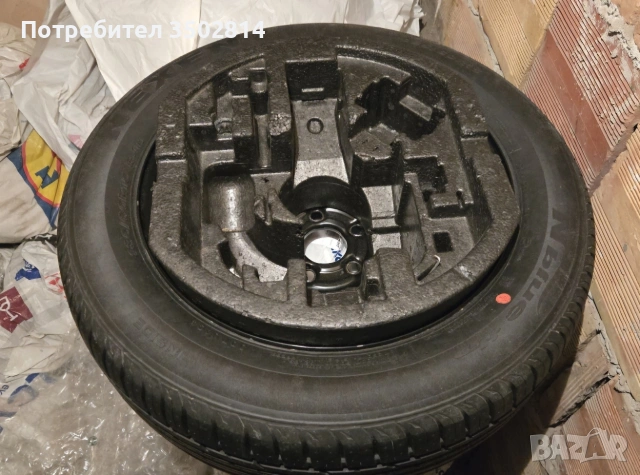 Пълно размерна нова гума с джанта 5х100 185 60/15 