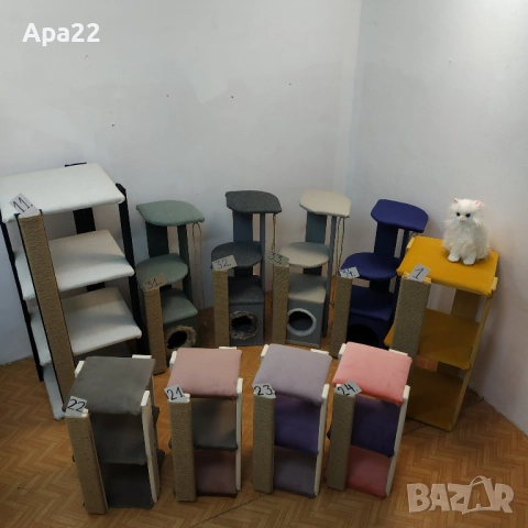 Нови Големи котешки катерушки - 120 см Сглобени, снимка 2 - За котки - 51112461