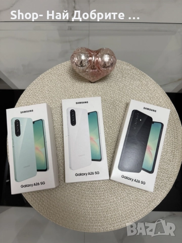 Samsung A26 5G 128 gb Чисто нов Гаранция 2 г