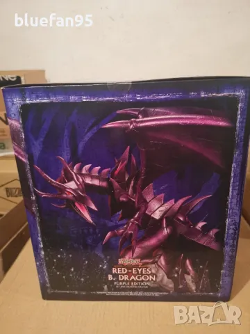 Yu-Gi-Oh Red Eyes Black Dragon статуя на First 4 Figures, снимка 2 - Колекции - 50339711