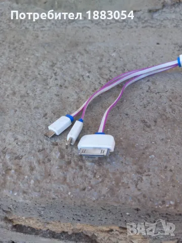 зарядно адаптер и кабел за самсунг и айфон, снимка 5 - Резервни части за телефони - 50228862
