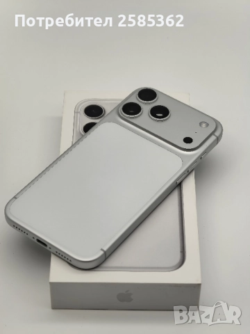 Като нов! iPhone 17 Pro Max 256 Gb Silver , снимка 5 - Apple iPhone - 52486348