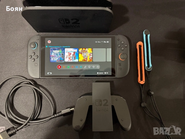 Nintendo Switch 2 – Отлично състояние, снимка 5 - Nintendo конзоли - 53750573