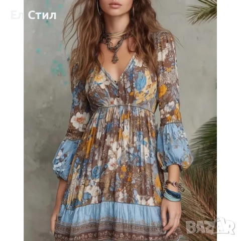 💕Дамска рокля , снимка 4 - Рокли - 53780330