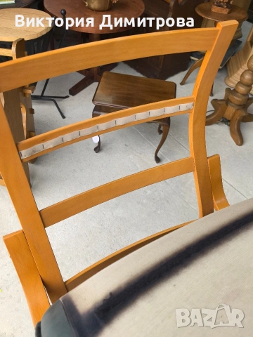 Релакс кресло POÄNG IKEA (код 01-064), снимка 7 - Дивани и мека мебел - 53575788