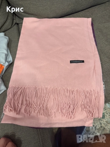 Кашмирени шалове различни цветове, снимка 5 - Други - 52556558