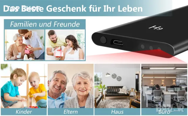 WiFi скрита камера във външна батерия Nisanmoon smart Powerbank, снимка 2 - Камери - 48805013