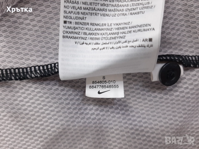 Nike Tennis Court Advantage - Оригинална мъжка тениска с яка р-р S, снимка 11 - Тениски - 51932298