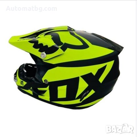 Детска каска за мотор Automat, Кросова, 0111, S, M и L размер, Неон, снимка 7 - Аксесоари и консумативи - 42077426
