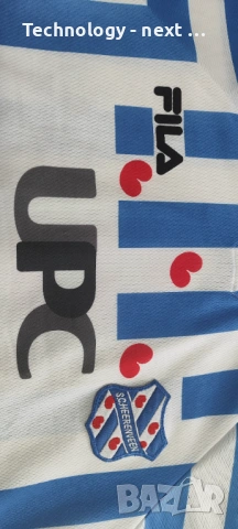 Релик ретро тениска - Heerenveen 1999/02 - FILA - Номер 9 (Marcus Allbäck), снимка 4 - Футбол - 53725192
