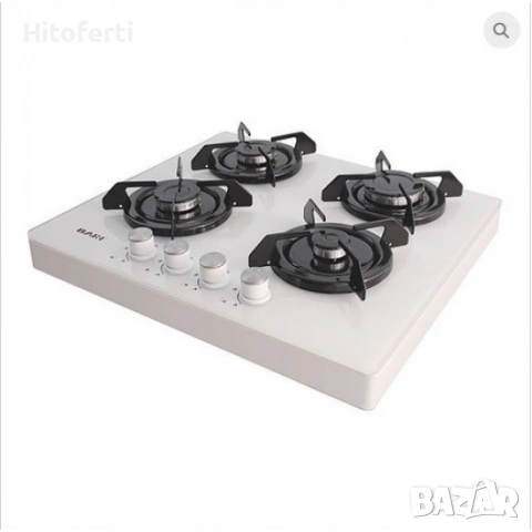 Плот за вграждане BARI C5740BCE , Газов, 4 Нагревателни зони