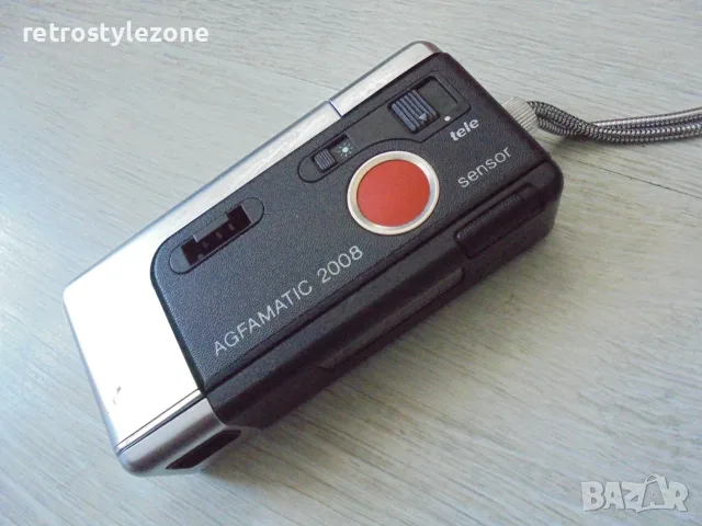 № 8769 Стара ретро фотоапаратна камера AGFAMATIC 2008 SENSOR , снимка 5 - Други ценни предмети - 56108016