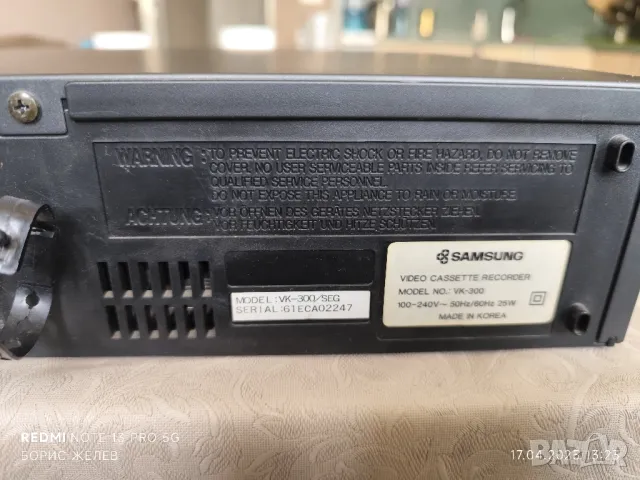 Видео Samsung , снимка 4 - Плейъри, домашно кино, прожектори - 49930118