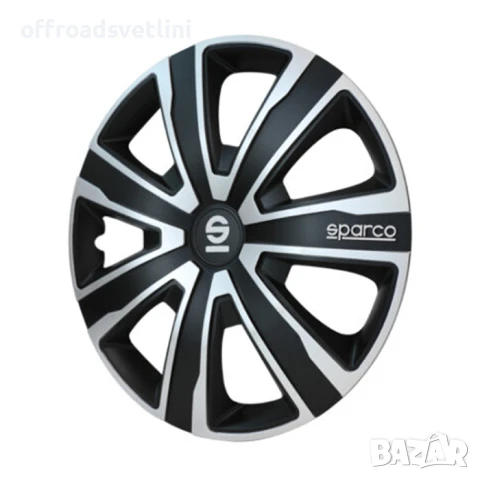 4 Броя LUX QUALITY SPARCO 16 инча Тасове за джанти 16'' Sparco PALERMO, снимка 2 - Аксесоари и консумативи - 50892182