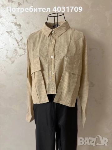 Риза с 3Д джоб , снимка 3 - Ризи - 53407562