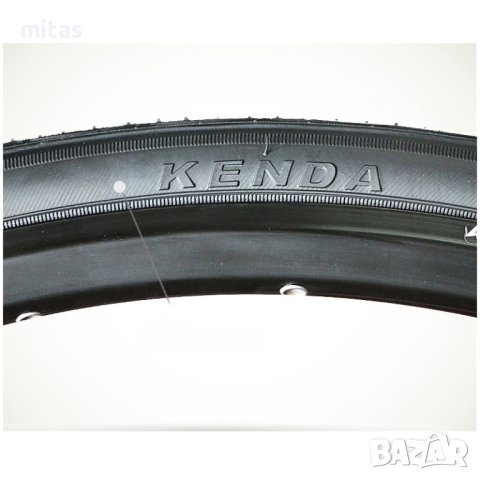 Велосипедна гума KENDA Kwick (24 x 1.95) (50-507) черна/бели ленти, снимка 9 - Части за велосипеди - 41104143