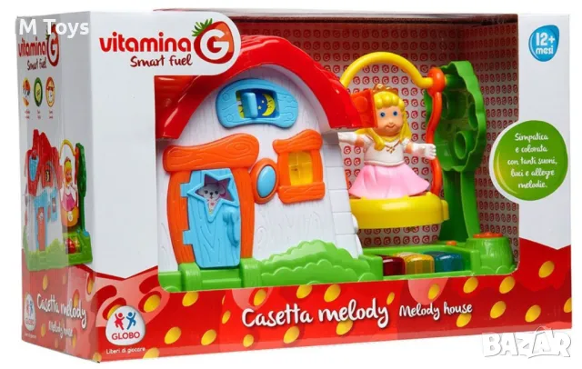 Музикална играчка Vitamina G - къща с принцеса , снимка 2 - Музикални играчки - 49536715