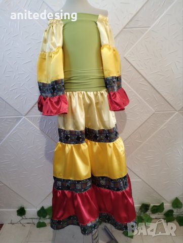 Детски ромски костюм, снимка 4 - Детски рокли и поли - 39638225