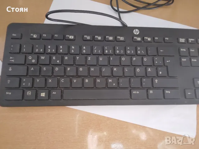 USB клавиатура HP без кирилизация , снимка 2 - Клавиатури и мишки - 47874009
