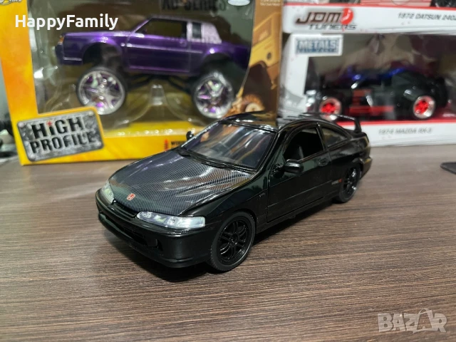 Мащабен модел Honda Integra Jada Toys 1995 Бързи и Яростни 1:24