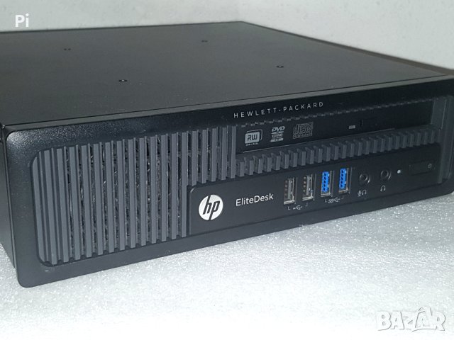 Утратънък настолен бизнес компютър HP EliteDesk 800 G1 /VPN клиент с Анти Банер, снимка 1 - За дома - 42102580