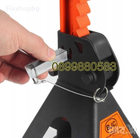 Подпорни стойки комплект 2бр 6т с гумени подложки и защита BJC, снимка 5 - Други инструменти - 51564216