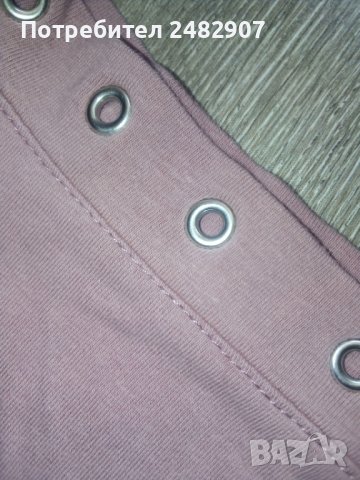 Памучна дамска блуза "H&M" , снимка 2 - Блузи с дълъг ръкав и пуловери - 41061901