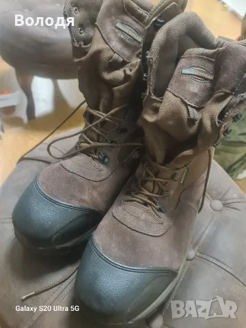 Field & Stream USA Waterproof – висок клас ловни/outdoor обувки, AIR/FLEX подметка, US 13.5 / EU ~48, снимка 2 - Екипировка - 56145007