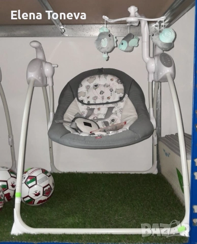 Електрическа люлка за бебе Zizito Hana, снимка 6 - Детски шезлонги - 53724747