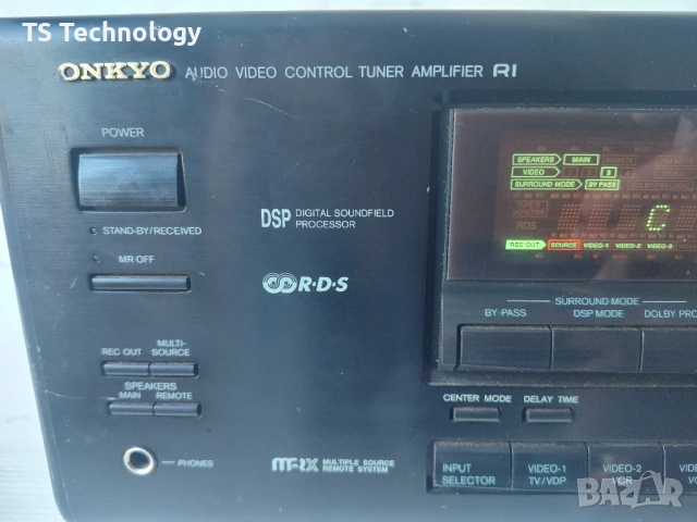Усилвател ONKYO TX-SV535, снимка 3 - Ресийвъри, усилватели, смесителни пултове - 53215204