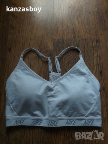 NIKE INDY SOFT Sports Bra =- страхотно спортно бюстие, снимка 5 - Корсети, бюстиета, топове - 36345166
