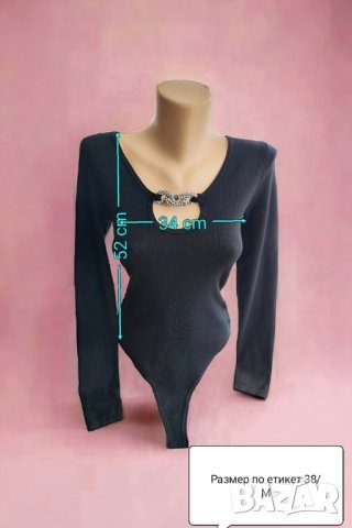 Guess дамски топ/боди, размер М, пасва и на С, снимка 4 - Корсети, бюстиета, топове - 41912435