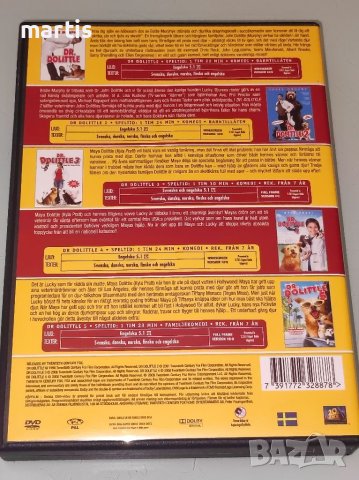 Doctor Dolittle 1-5 DVD, снимка 4 - DVD филми - 41207381