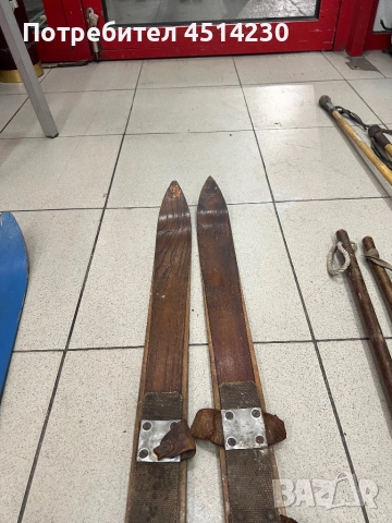 дървени ски, снимка 3 - Зимни спортове - 52879566
