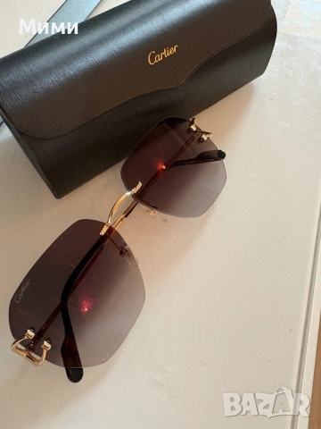 Слънчеви очила Cartier, снимка 4 - Слънчеви и диоптрични очила - 53261634