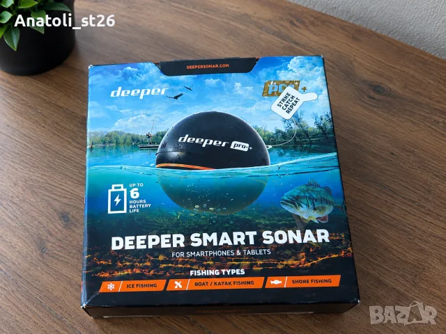 Deeper Smart Sonar PRO+, снимка 2 - Въдици - 56073536