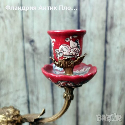 Чифт свещници - Ангели Red, снимка 7 - Декорация за дома - 41263533