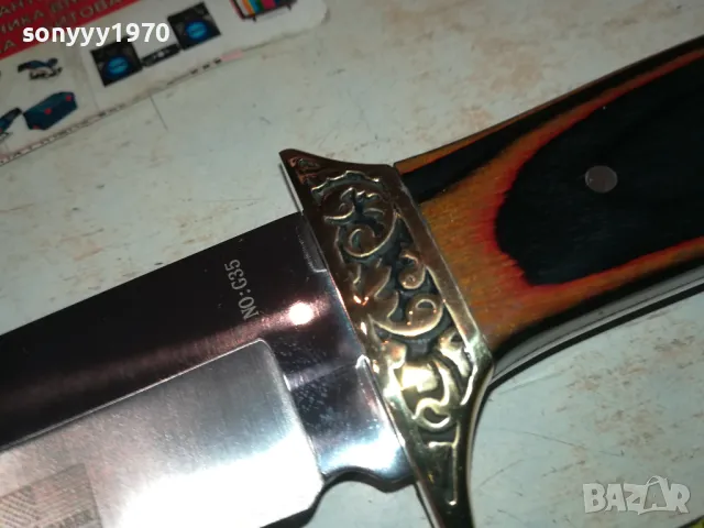 COLUMBIA GOLD-ЯК НОЖ 1403251712, снимка 9 - Ножове - 49495837