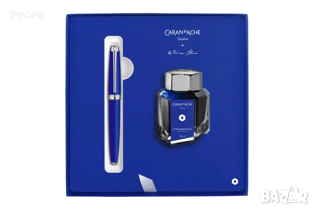 Писалка сет Caran d'Ache Klein Blue 4799-648