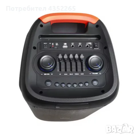 Преносима тонколона с микрофон и дистанционно управление, 40W мощност, Bluetooth, снимка 2 - Тонколони - 56005380