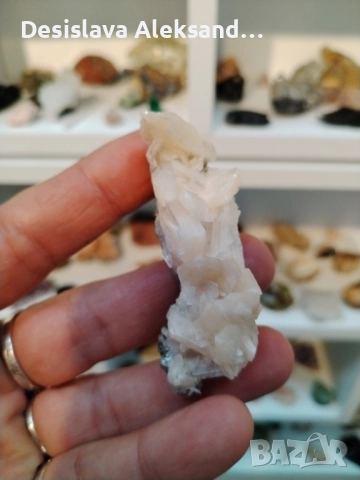 Лот от три образеца: натечен халцедон, турмалин и стилбит, изгодно , снимка 4 - Колекции - 52208792