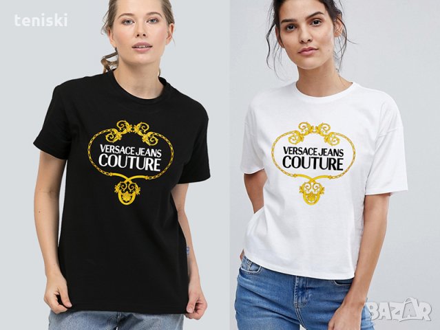  Тениска Versace принт Нови модели,цветове и размери, снимка 6 - Тениски - 33253863