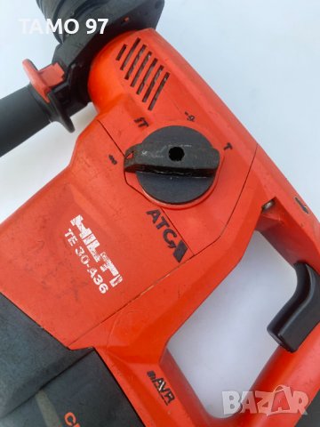 Hilti TE 30-A36 ATC/AVR - Безчетков перфоратор 2021г., снимка 6 - Перфоратори - 38663297