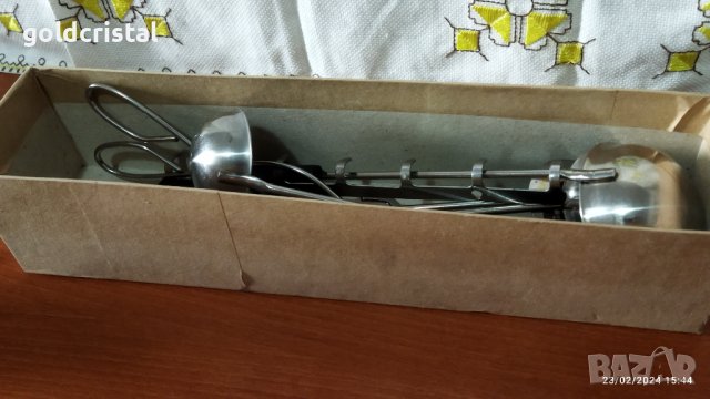 Руски комплект прибори за готвене сервиране , снимка 2 - Антикварни и старинни предмети - 44434975